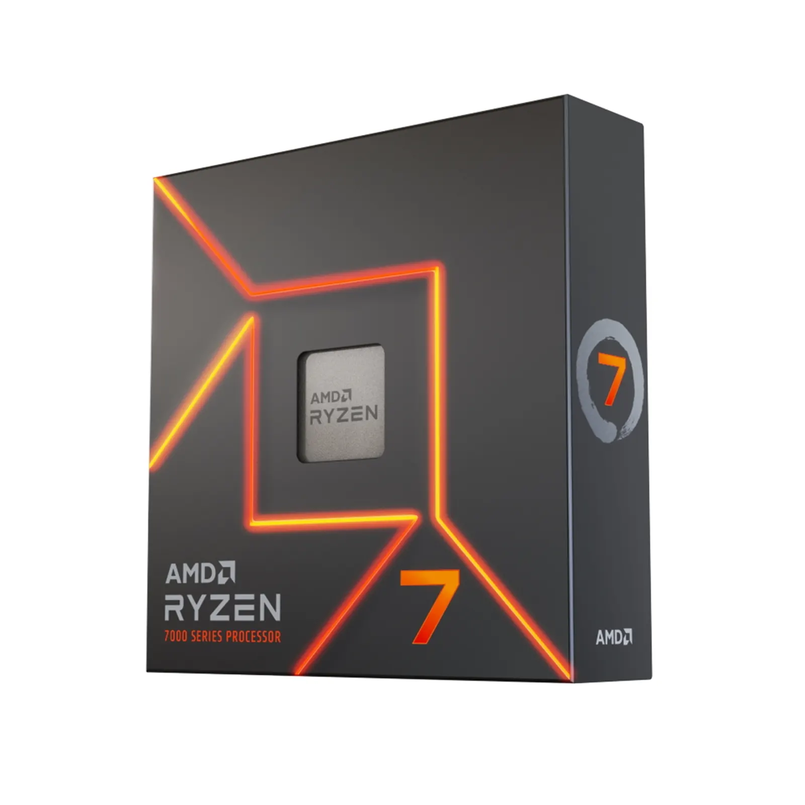 AMD Ryzen 7 7700X 4.5GHz 8 Core AM5 Processor, 16 Threads, 5.4GHz Boost, Radeon Graphics