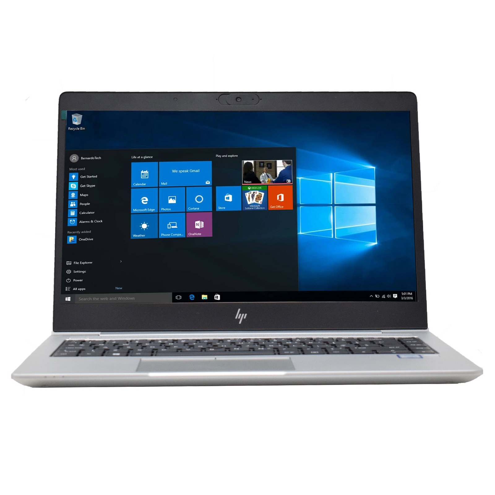 PREMIUM REFURBISHED HP EliteBook 840 G5 Intel Core i5-8250U 8th Gen Laptop, 14 Inch Full HD 1080p Screen, 8GB RAM, 256GB SSD, Windows 10 Pro