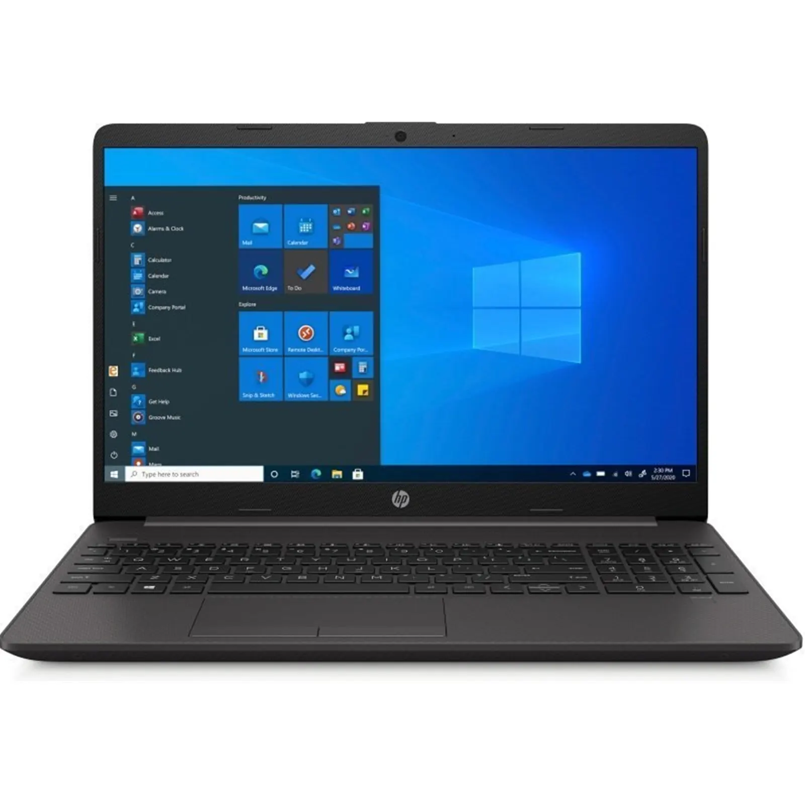HP 250 G8 2M2Z9ES#ABU Laptop, 15.6 Inch Full HD 1080p Screen, Intel Core i3-1005G1 10th Gen, 8GB RAM, 128GB SSD, Windows10 Home