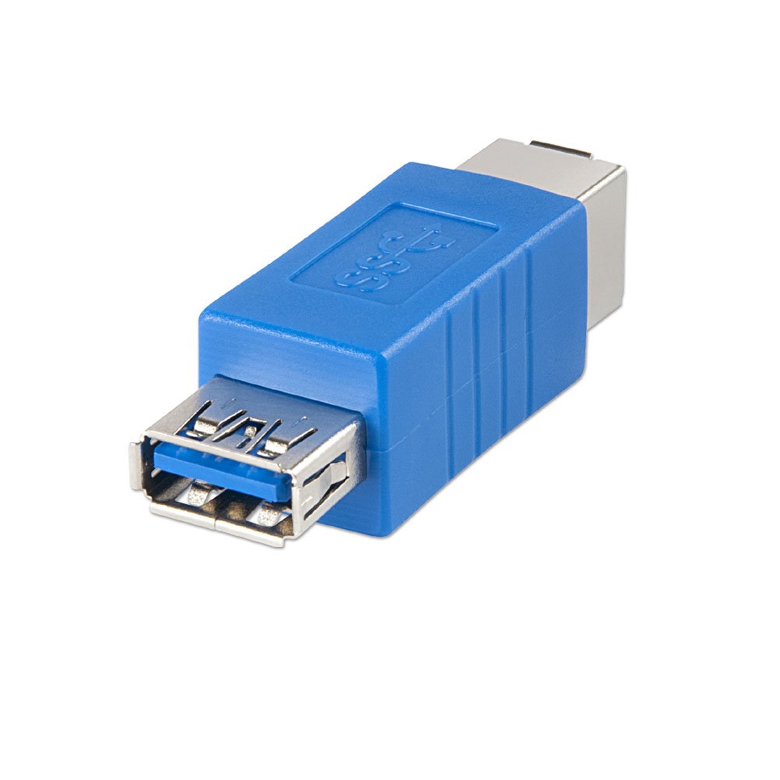 Lindy 71277 USB 3.2 Adapter, USB A Female to B Female