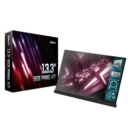 Asrock 13.3" Side Panel Kit - Add a 1080p Display to Your Glass Side Panel, 16:9, IPS, 1920 x 1080, eDP Connector Only