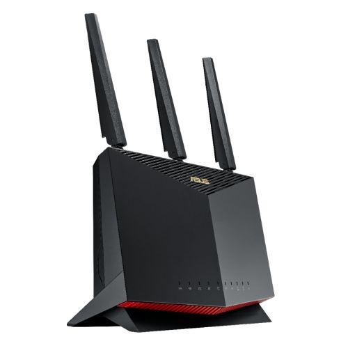 Asus (RT-AX86S) AX5700 (861+4804Mbps) Wireless Dual Band Gaming Wi-Fi 6 Router, Mobile Game Mode, 802.11ax, AiMesh, GB LAN, Lifetime Free Internet Security