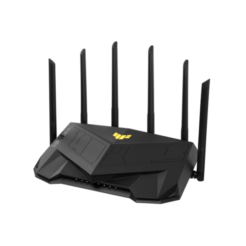 Asus (TUF-AX5400) AX5400 Wireless Dual Band Gaming Wi-Fi 6 Router, Mobile Game Mode, Open NAT, AiMesh Support, AiProtection Pro, RGB