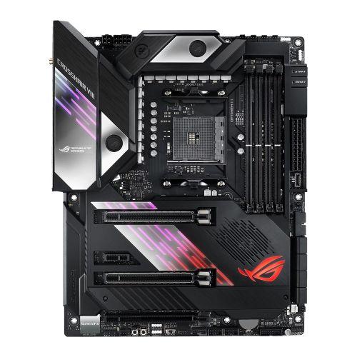 Asus ROG CROSSHAIR VIII FORMULA, AMD X570, AM4, ATX, 4 DDR4, SLI/XFire, Wi-Fi, 5GB LAN, PCIe4, RGB Lighting, M.2