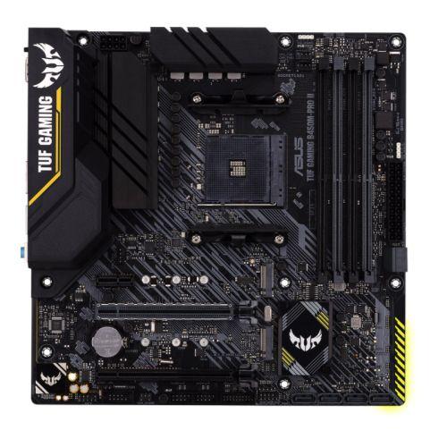 Asus TUF GAMING B450M-PRO II, AMD B450, AM4, Micro ATX, 4 DDR4, XFire, HDMI, DP, RGB Lighting, M.2