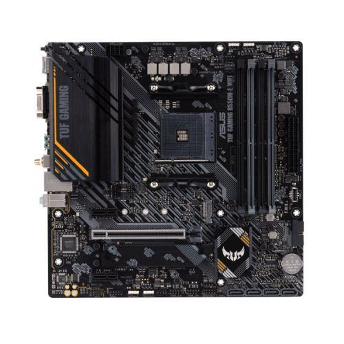 Asus TUF GAMING B550M-E WI-FI, AMD B550, AM4, Micro ATX, 4 DDR4, VGA, HDMI, DP, Wi-Fi, 2x M.2