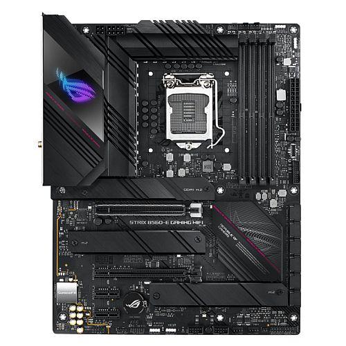 Asus ROG STRIX B560-E GAMING WIFI, Intel B560, 1200, ATX, 4 DDR4, HDMI, DP, Wi-Fi 6E, 2.5G LAN, RGB, 3x M.2