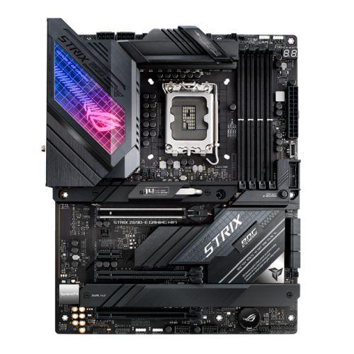 Asus ROG STRIX Z690-E GAMING WIFI, Intel Z690, 1700, ATX, 4 DDR5, HDMI, DP, Wi-Fi, 2.5GB LAN, PCIe5, Hyper M.2 Card, RGB, 5x M.2