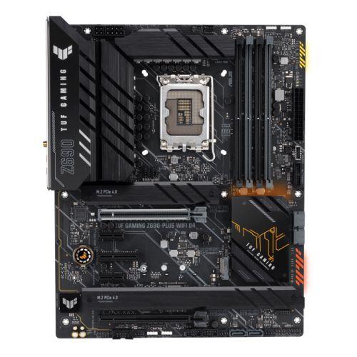 Asus TUF GAMING Z690-PLUS WIFI D4, Intel Z690, 1700, ATX, 4 DDR4, HDMI, DP, Wi-Fi, 2.5G LAN, PCIe5, RGB, 4x M.2