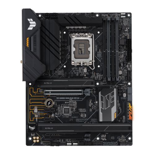 Asus TUF GAMING B660-PLUS WIFI D4, Intel B660, 1700, ATX, 4 DDR4, HDMI, DP, Wi-Fi, 2.5GB LAN, PCIe5, RGB, 3x M.2