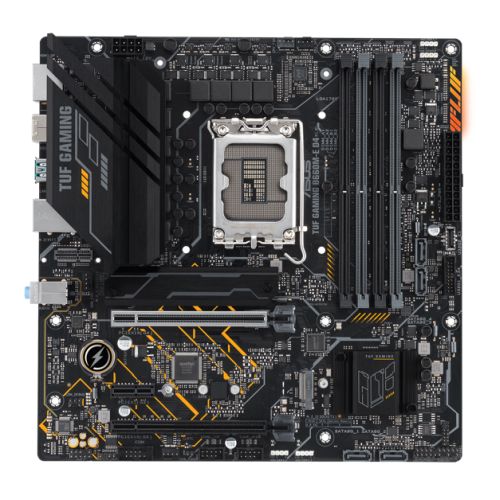 Asus TUF GAMING B660M-E D4, Intel B660, 1700, Micro ATX, 4 DDR4, HDMI, DP, 2.5GB LAN, PCIe4, RGB, 2x M.2