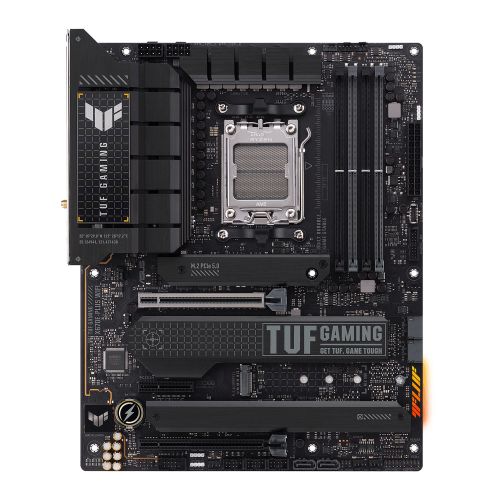 Asus TUF GAMING X670E-PLUS, AMD X670, AM5, ATX, 4 DDR5, HDMI, DP, 2.5G LAN, PCIe5, RGB, 4x M.2