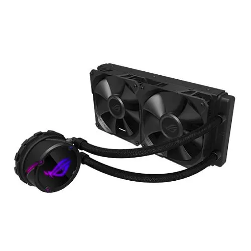 Asus ROG STRIX LC240 240mm Liquid CPU Cooler, 2 x 12cm PWM Fans, RGB