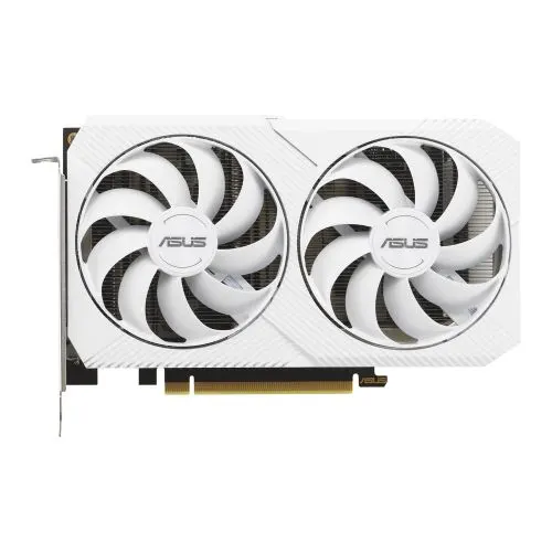 Asus DUAL RTX3060 OC White, PCIe4, 8GB DDR6, HDMI, 3 DP, 1867MHz Clock, Overclocked