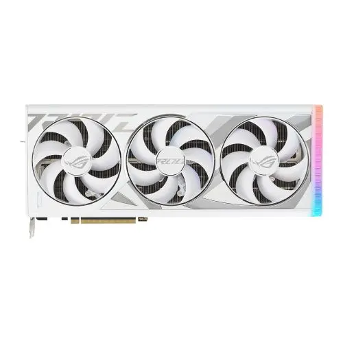 Asus ROG STRIX RTX4080, PCIe4, 16GB DDR6X, 2 HDMI, 3 DP, 2535MHz Clock, RGB Lighting, White