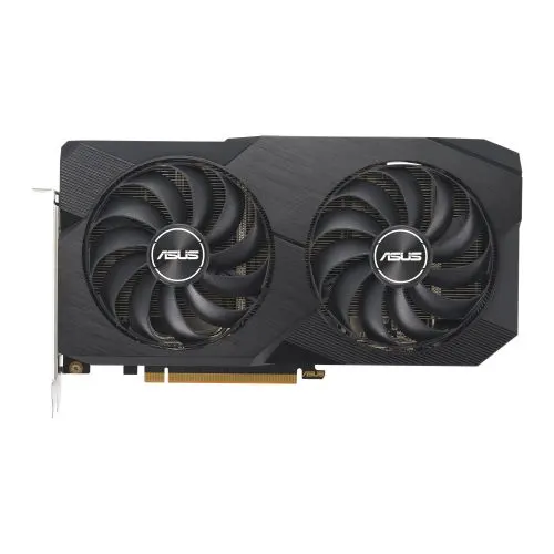 Asus DUAL RX7600 OC, PCIe4, 8GB DDR6, HDMI, 3 DP, 2745MHz Clock, Overclocked