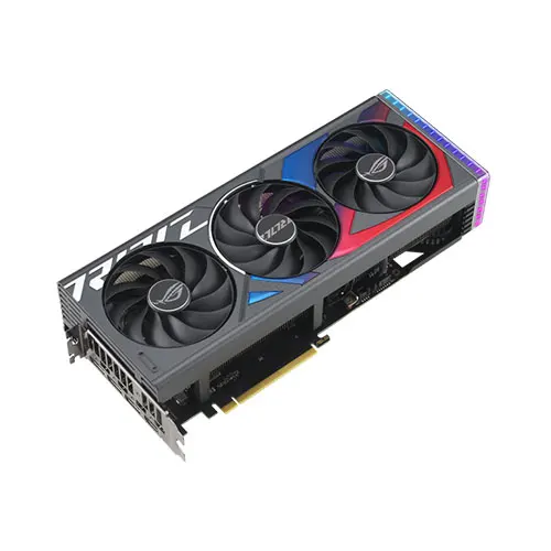 Asus ROG STRIX RTX4060 Ti OC, PCIe4, 16GB DDR6, HDMI, 3 DP, 2715MHz Clock, RGB Lighting, Overclocked 