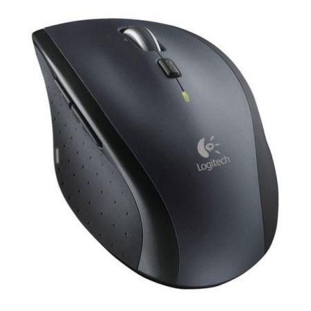 Logitech M705 Marathon Wireless Optical Mouse, Dual-mode Scrolling, Customisable Buttons