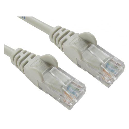 Spire Moulded CAT5e CCA 10/100 Patch Cable, 5 Metres, Grey