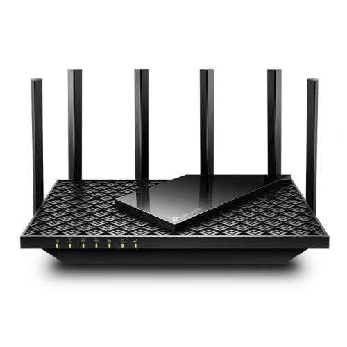 TP-LINK (Archer AXE75) AXE5400 Wi-Fi 6E Tri-Band GB Router, OneMesh, USB,  Ultra-Low Latency, OFDMA, HomeShield, Alexa Voice Control