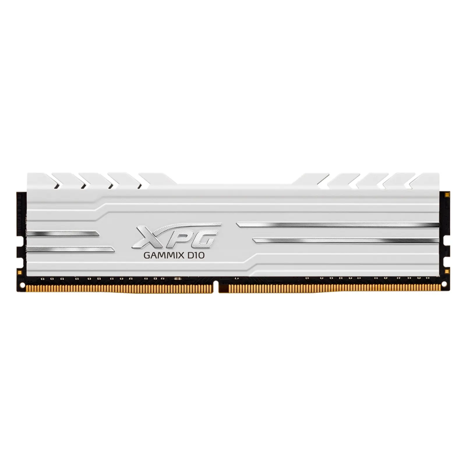 Adata XPG GAMMIX D10 AX4U32008G16A-DW10 8GB DIMM System Memory, White, DDR4, 3200MHz, 1 x 8GB