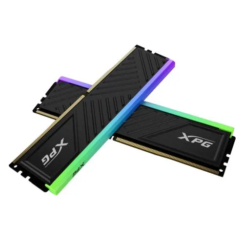 ADATA XPG Spectrix D35G RGB 64GB Kit (2 x 32GB), DDR4, 3600MHz (PC4-28800), CL18, XMP 2.0, DIMM Memory, Black 