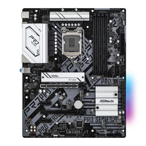 Asrock B560 PRO4, Intel B560, 1200, ATX, 4 DDR4, HDMI, DP, 3x M.2