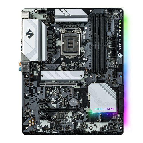 Asrock B560 STEEL LEGEND, Intel B560, 1200, ATX, 4 DDR4, HDMI, DP, 2.5G LAN, RGB, 3x M.2