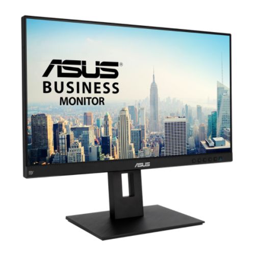 Asus 23.8" Frameless Business Monitor (BE24EQSB), IPS, 1920 x 1080, VGA, HDMI, DP, USB, Mini-PC Mount Kit, Height Adjustable, VESA