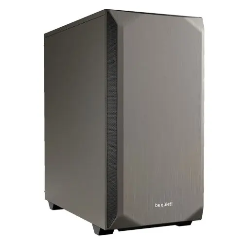 Be Quiet! Pure Base 500 Gaming Case, ATX, 2 x Pure Wings 2 Fans, PSU Shroud, Metallic Grey