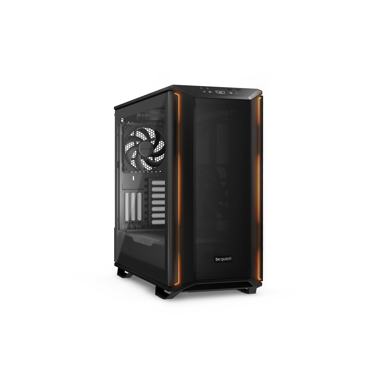 be quiet! Dark Base 701 Full Tower Gaming PC Case, Black, 3 pre-installed Silent Wings 4 140mm PWM high-speed fans, ARGB lighting with integrated ARGB controller, 3-year manufacturer’s warranty