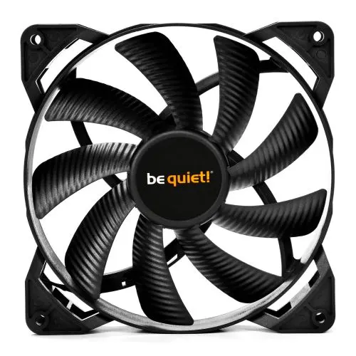 Be Quiet! BL080 Pure Wings 2 12cm High Speed Case Fan, Rifle Bearing, Black