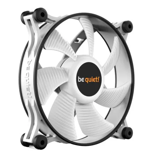 Be Quiet! (BL089) Shadow Wings 2 12cm PWM Case Fan, Rifle Bearing, 1100 RPM, White