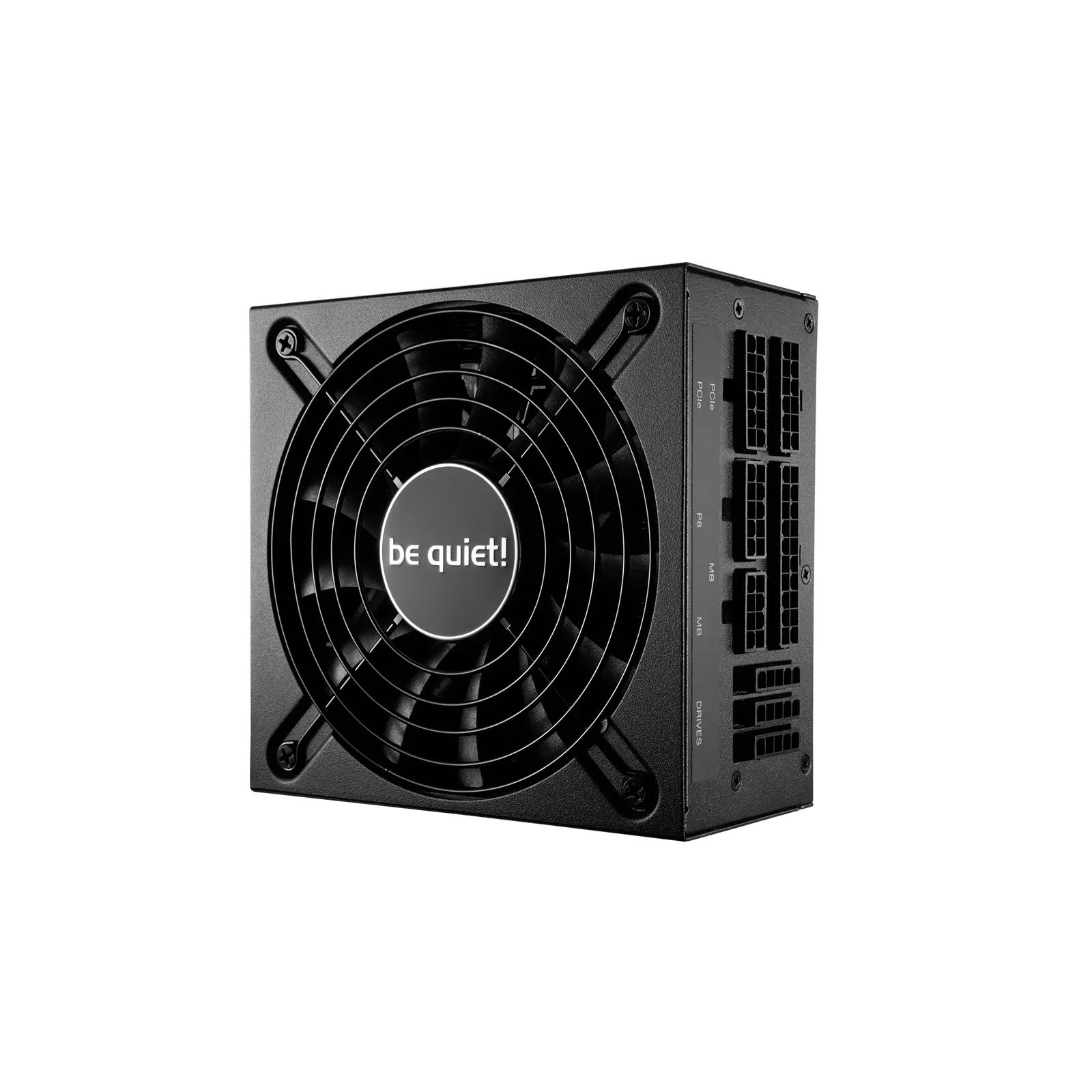 be quiet! SFX L Power 600W PSU, 80 PLUS Gold, SFX-to-ATX Adapter, Temperature Controlled 120mm Fan, 3 Year Warranty