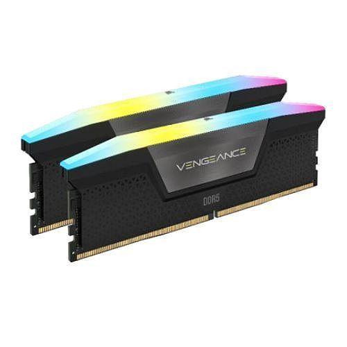 Corsair Vengeance RGB 32GB Kit (2 x 16GB), DDR5, 5600MHz (PC5-44800), CL36, 1.25V, XMP 3.0, PMIC, DIMM Memory