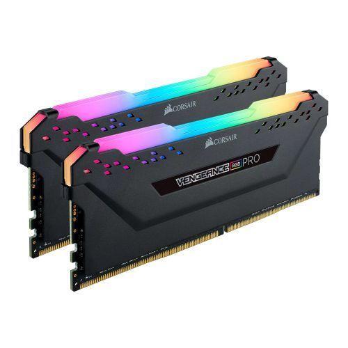 Corsair Vengeance RGB Pro 16GB Kit (2 x 8GB), DDR4, 3600MHz (PC4-28800), CL18, XMP 2.0, Ryzen Optimised