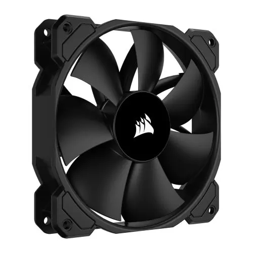 Corsair SP120 ELITE Performance 12cm PWM Case Fan, Hydraulic Bearing, 300-1300 RPM, Zero RPM mode