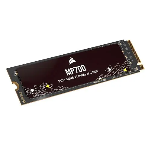 Corsair 1TB MP700 Gen5 M.2 NVMe SSD, M.2 2280, PCIe 5.0, 3D TLC NAND, R/W 9.5K/8.5K MB/s, 1.6M/1.3M IOPS