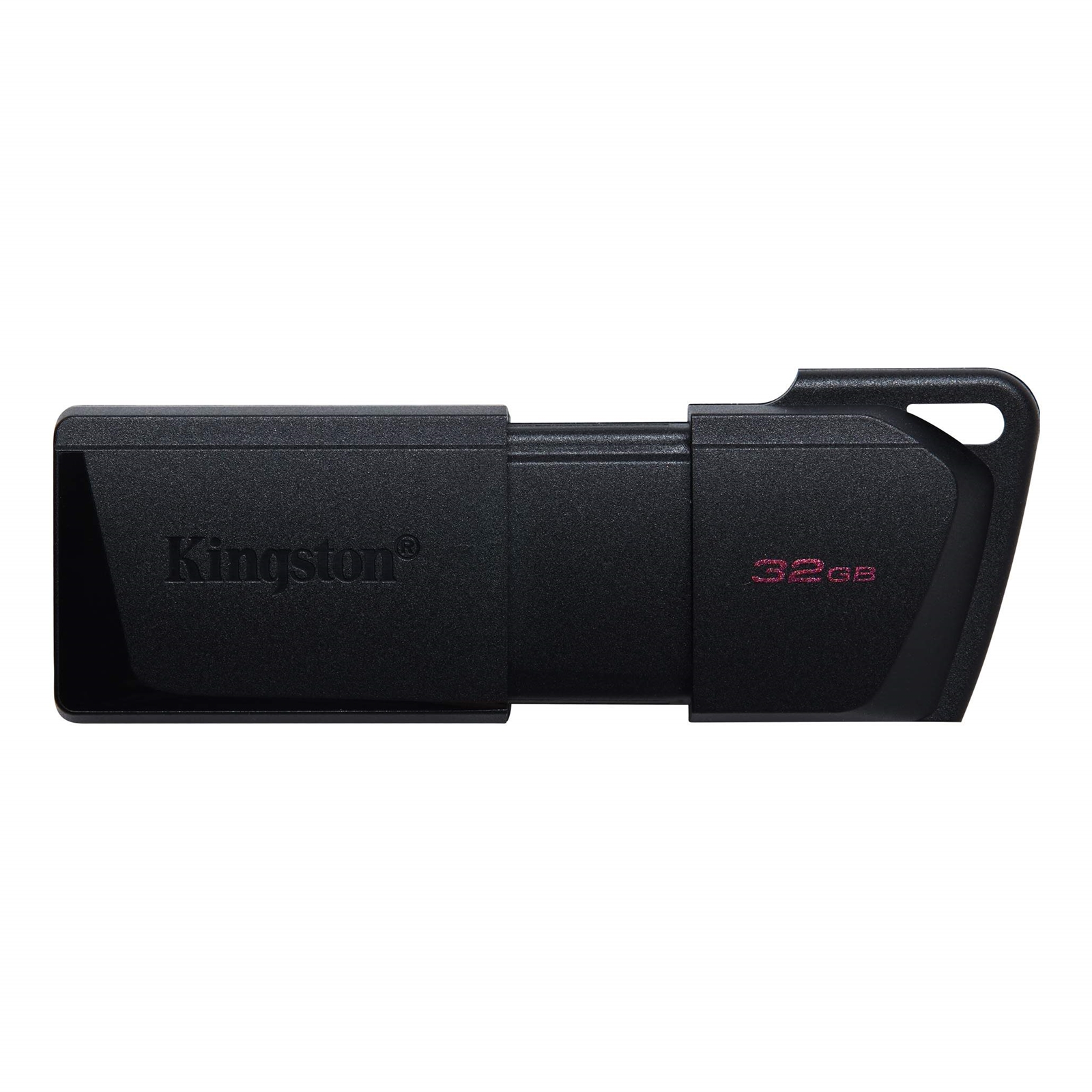 Kingston DataTraveler ExodiaM DTXM/32GB USB Flash Drive, 32GB, USB 3.2, Black, Moving Cap Design