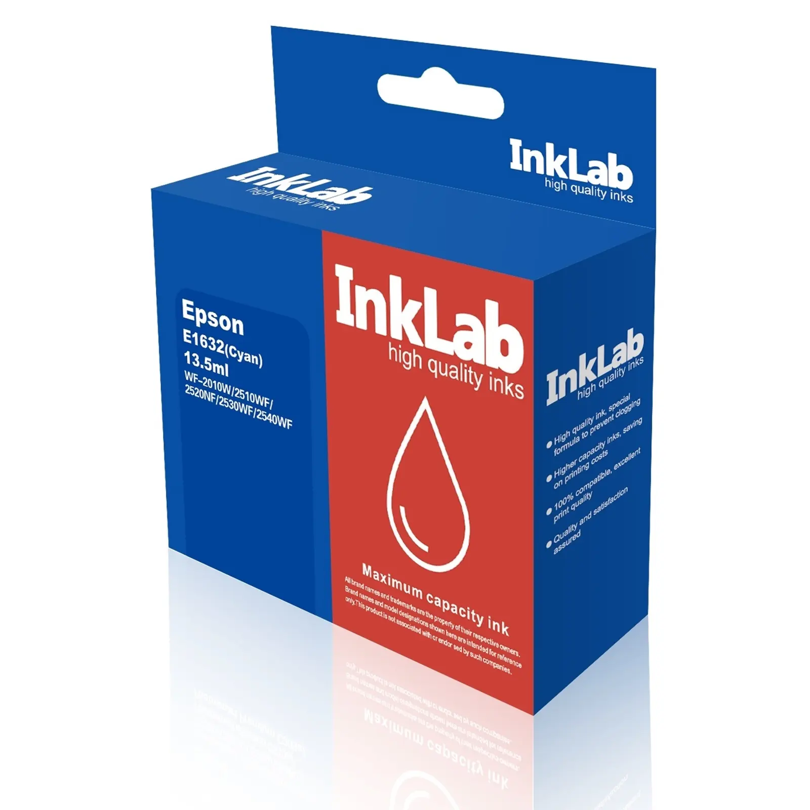 InkLab 1632 Epson Compatible Cyan Replacement Ink