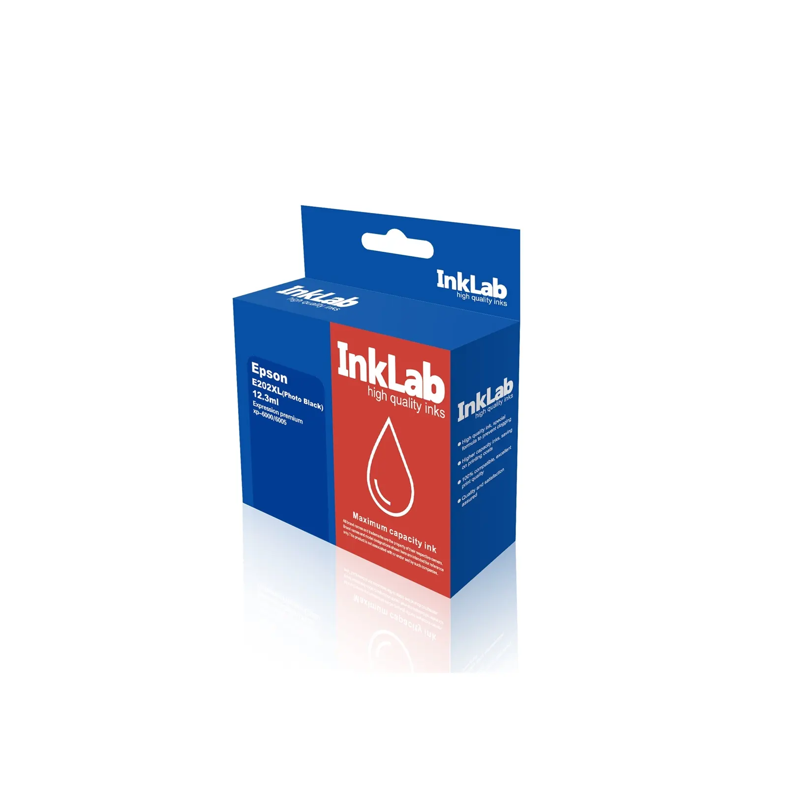 InkLab 202 XL Epson Compatible Photo Black Replacment Ink