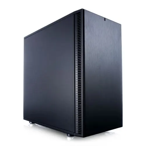 Fractal Design Define Mini C (Black Solid) Quiet Compact Gaming Case, Micro ATX, 2 Fans, ModuVent Technology, PSU Shroud, Optional Top Filter