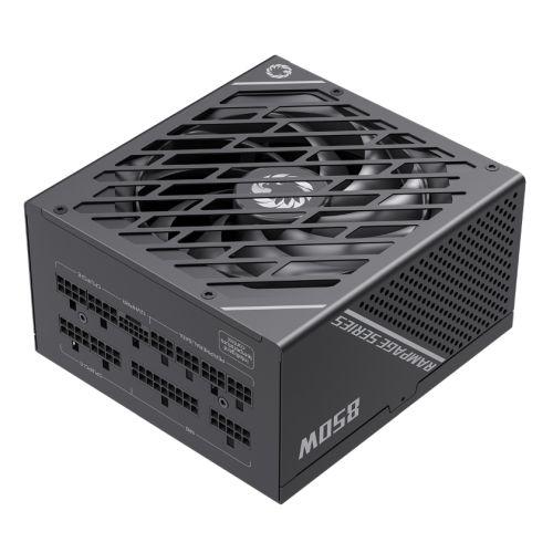 GameMax 850W GX-850 Pro PSU, Fully Modular, LLC+DC-DC, Axial-Tech FDM Fan, 80+ Gold, ATX 3.0, PCIe 5.0, Black, Power Lead Not Included