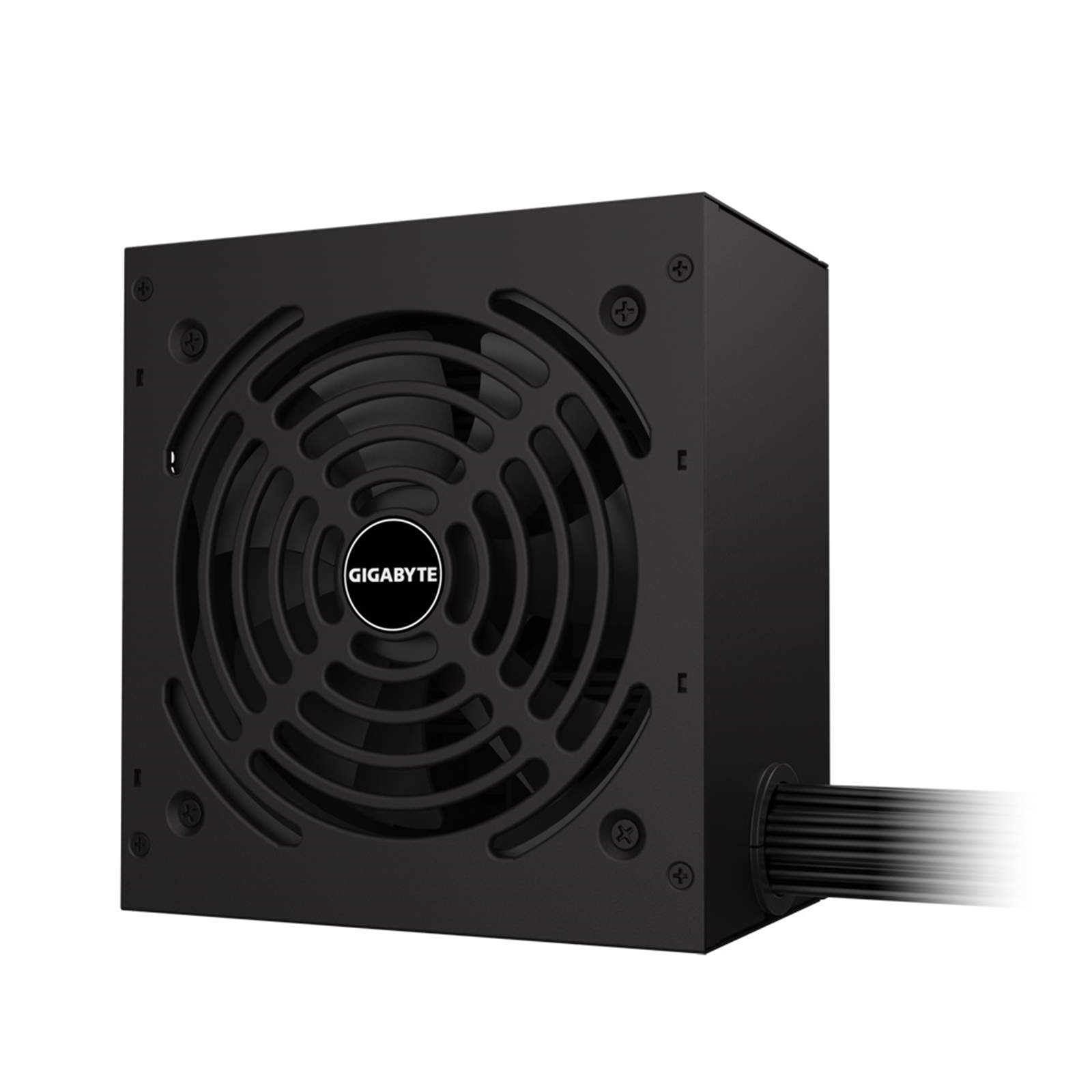 GIGABYTE P650G 650W PSU, 120mm Silent Hydraulic Bearing Fan, 80 PLUS Gold, Non Modular, UK Plug, 100% Japanese Capacitors, Single +12V Rail