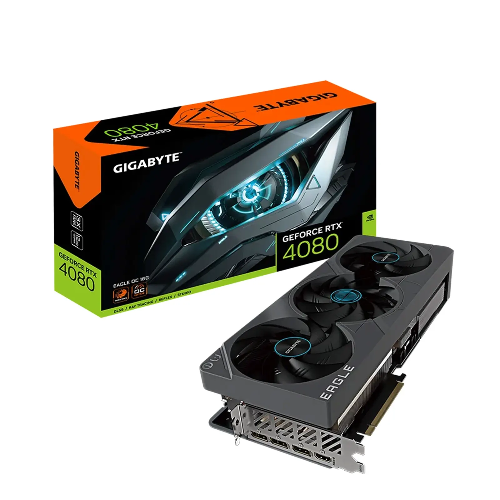 Gigabyte Nvidia GeForce RTX 4080 EAGLE OC 16GB Triple Fan Graphics Card