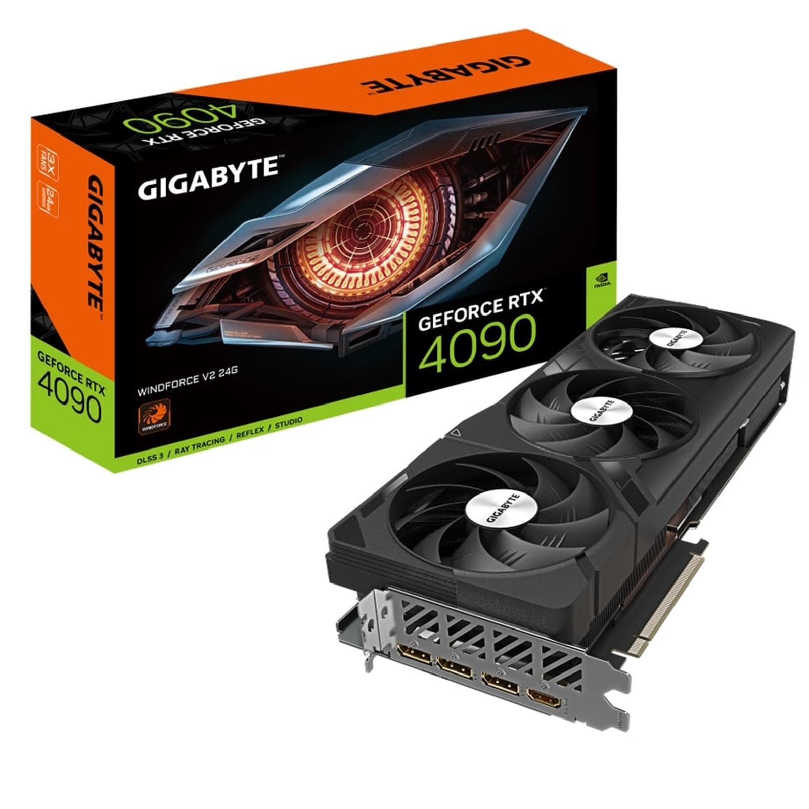 Gigabyte Nvidia RTX 4090 WINDFORCE 24GB Triple Fan RGB Graphics Card