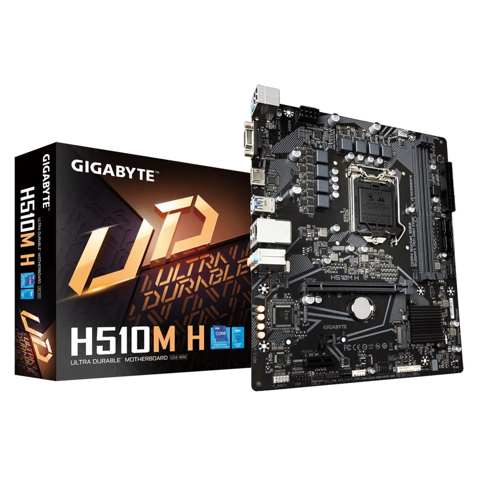 Gigabyte H510M H Intel Socket 1200 Micro ATX VGA/HDMI USB 3.2 Gen1 Motherboard