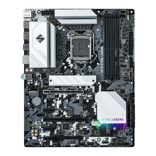 Asrock H570 STEEL LEGEND, Intel H570, 1200, ATX, 4 DDR4, XFire, HDMI, DP, 2.5G LAN, RGB, 3x M.2