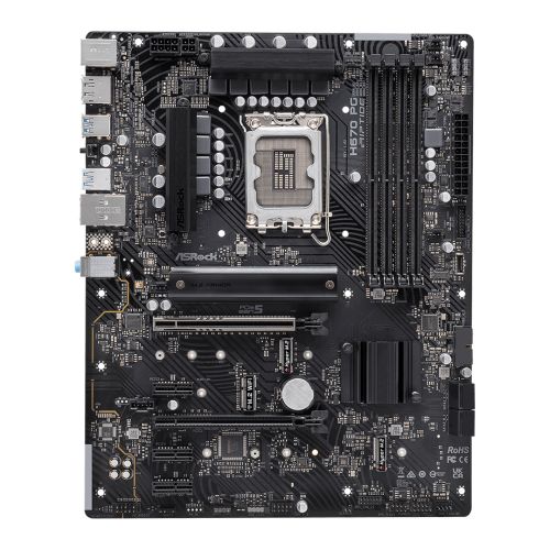 Asrock H670 PHANTOM GAMING RIPTIDE, Intel H670, 1700, ATX, 4 DDR4, HDMI, DP, PCIe5, 3x M.2