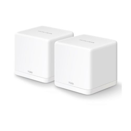 Mercusys (HALO H30G 2-Pack) Whole-Home Mesh Wi-Fi System, Dual Band AC1300, 2 x LAN on each Unit, AP Mode